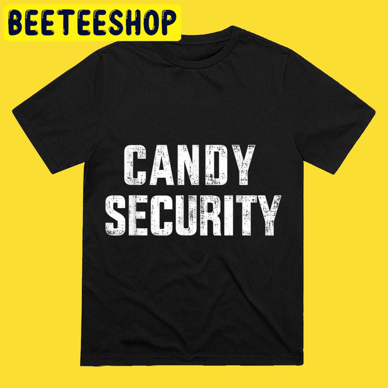 Candy Security Lazy Costume Halloween Trending Unisex T-Shirt