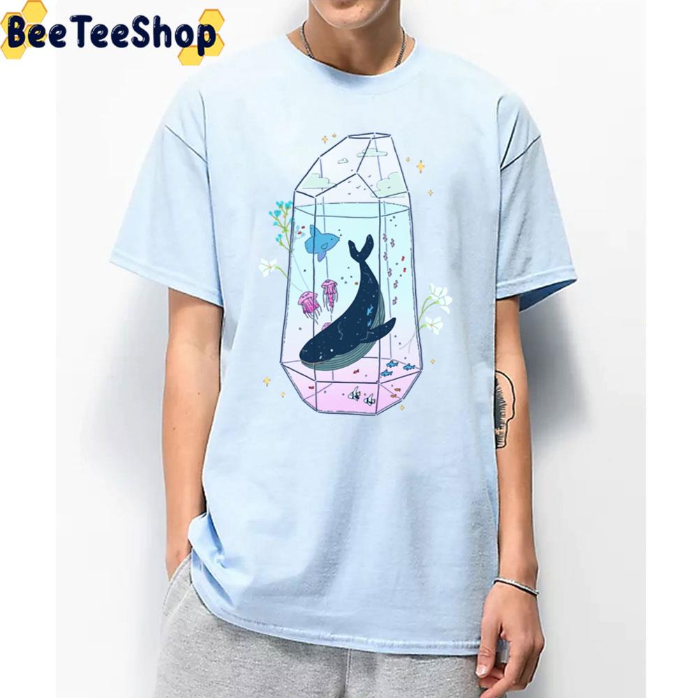 Celestial Aquarium Whale Trending Unisex T-Shirt