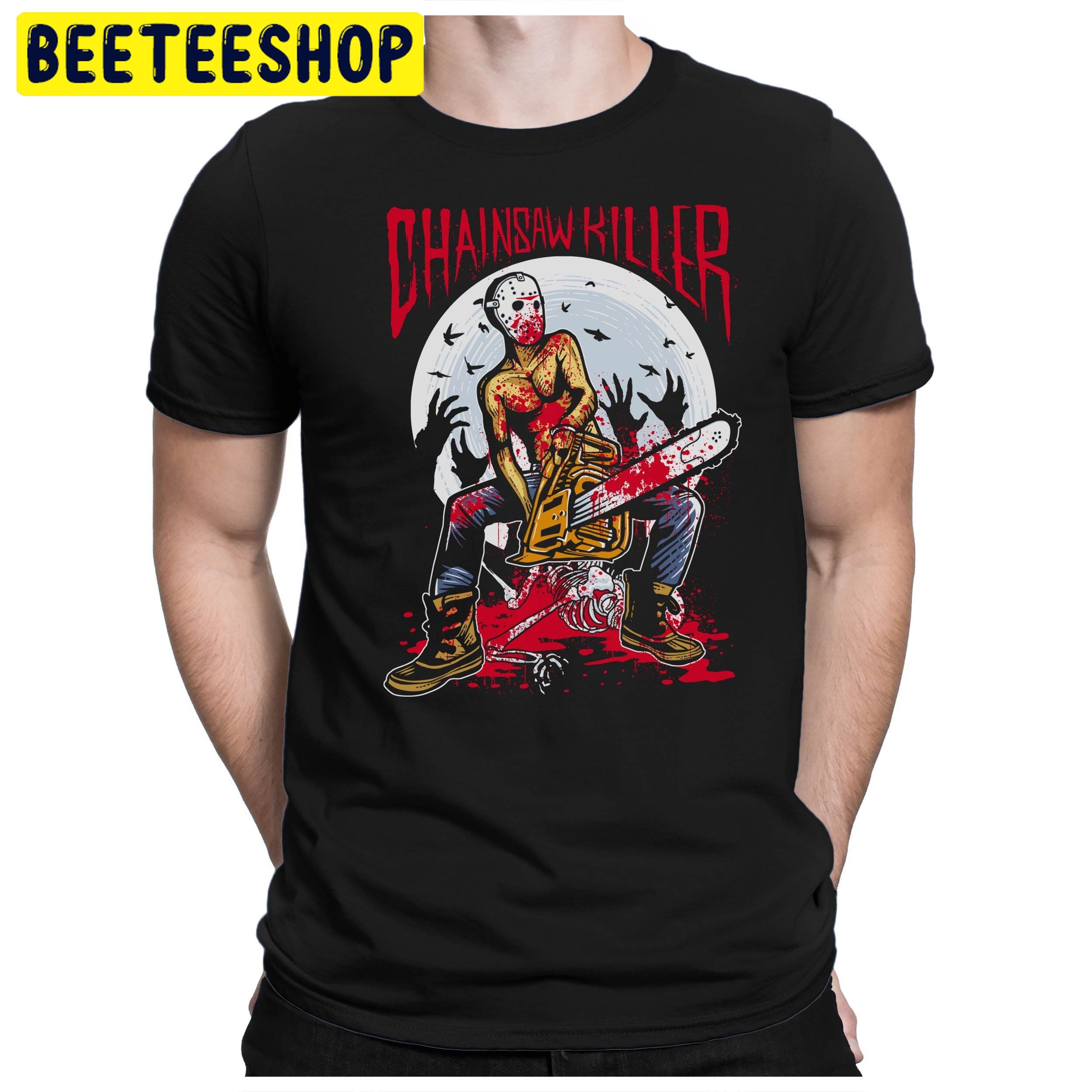 Chainsaw Killer Halloween Trending Unisex Shirt