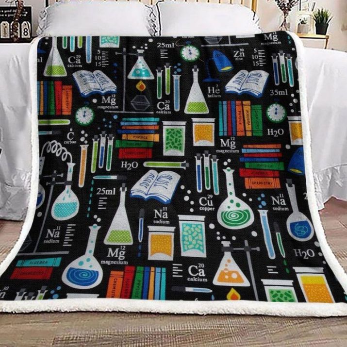 Chemistry Comfy Sofa Throw Blanket