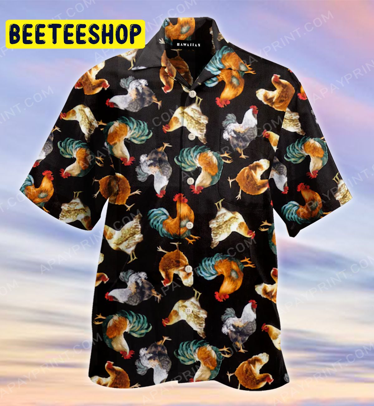 Chicken Trending Hawaiian Shirt