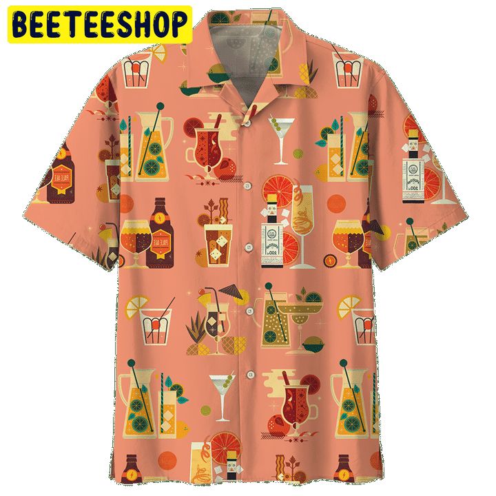 Chill Cocktail Trending Hawaiian Shirt