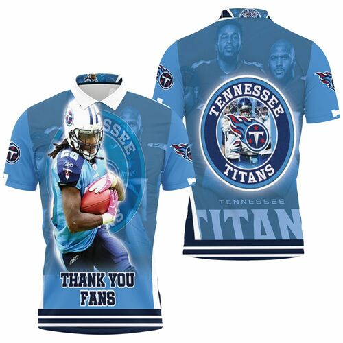 Chris Johnson #28 Tennessee Titans Super Bowl 2021 Afc South Division Champions 3D All Over Print Polo Shirt