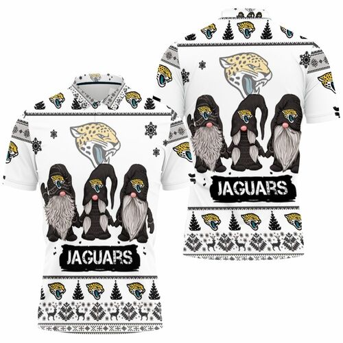 Christmas Gnomes Jacksonville Jaguars Ugly Sweatshirt Christmas 3d 3D All Over Print Polo Shirt