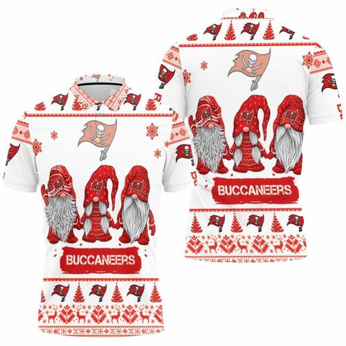 Christmas Gnomes Tampa Bay Buccaneers Ugly Sweatshirt Christmas 3d 3D All Over Print Polo Shirt