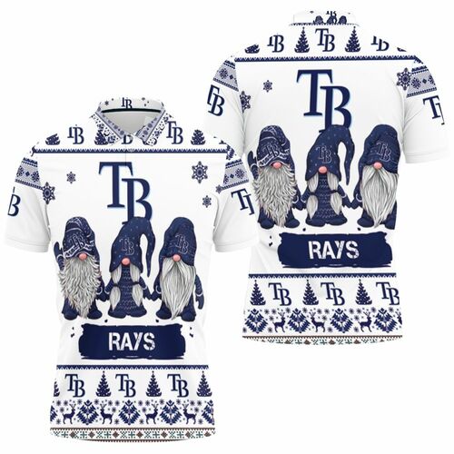 Christmas Gnomes Tampa Bay Rays Ugly Sweatshirt Christmas 3d 3D All Over Print Polo Shirt