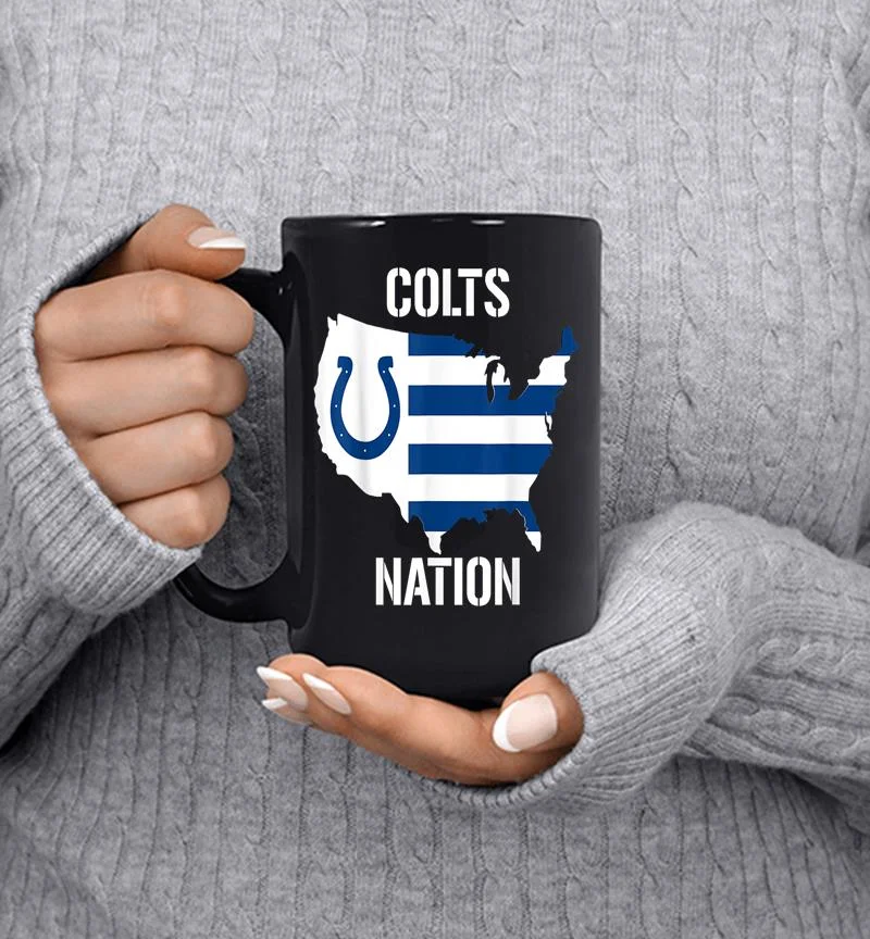 Christmas Nation Football Team Indianapolis Colt Mug