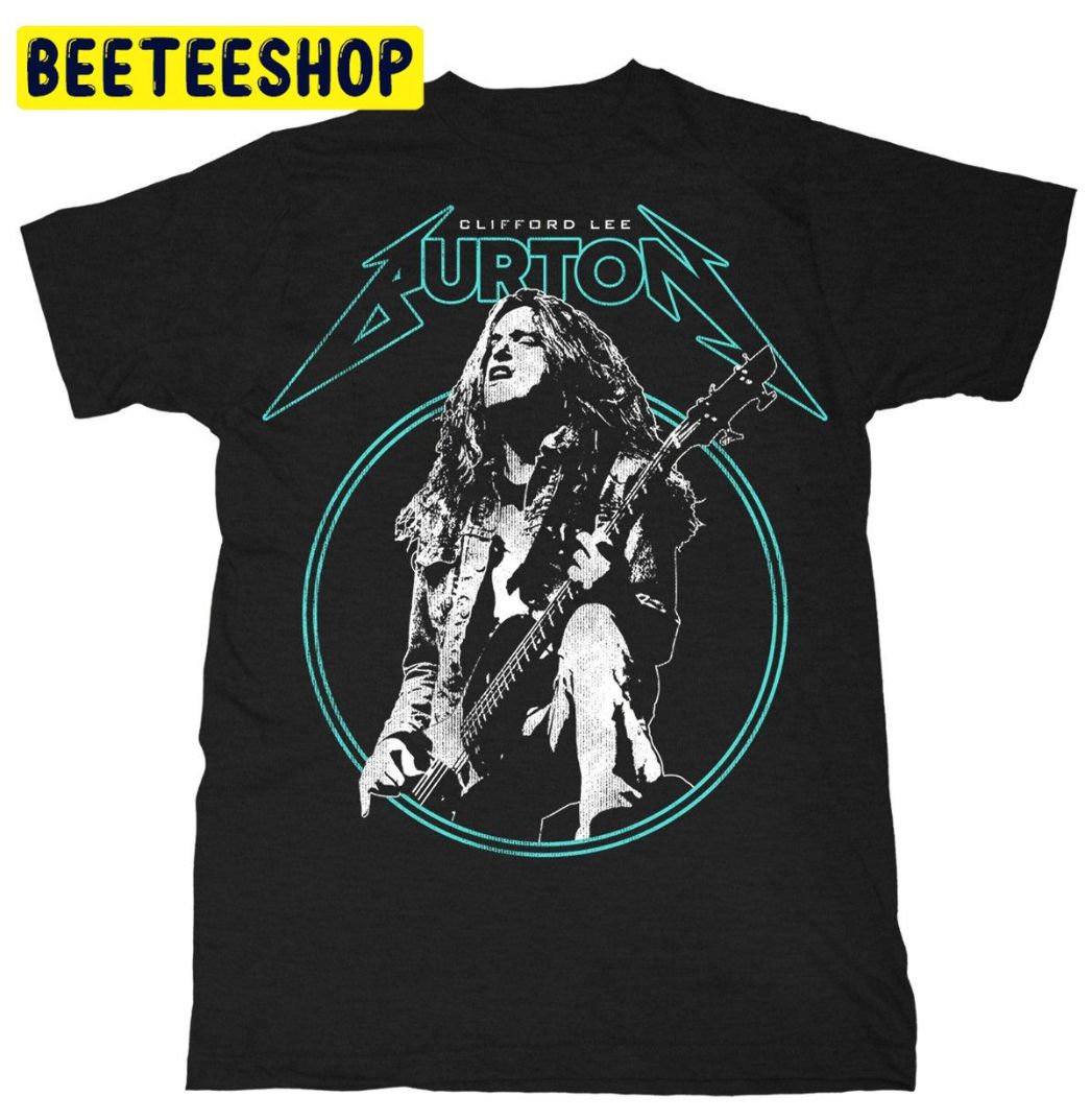 Cliff Burton Meta Band Master Of Puppets Live Trending Unisex Shirt