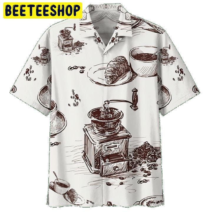 Coffee Trending Hawaiian Shirt