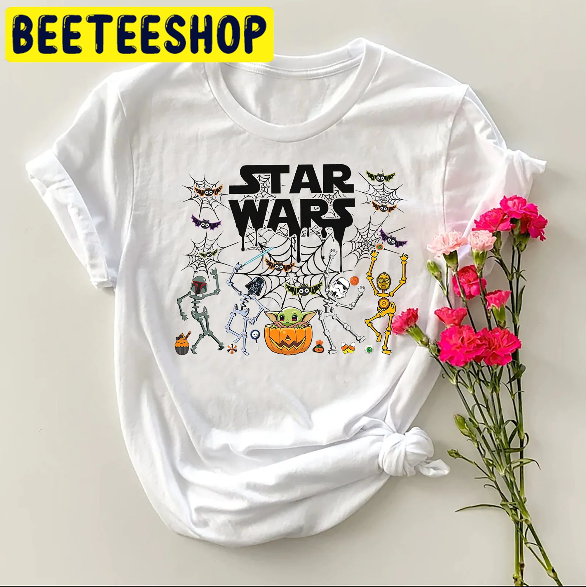 Comfort Colors Retro Star Wars Halloween Trending Unisex Shirt