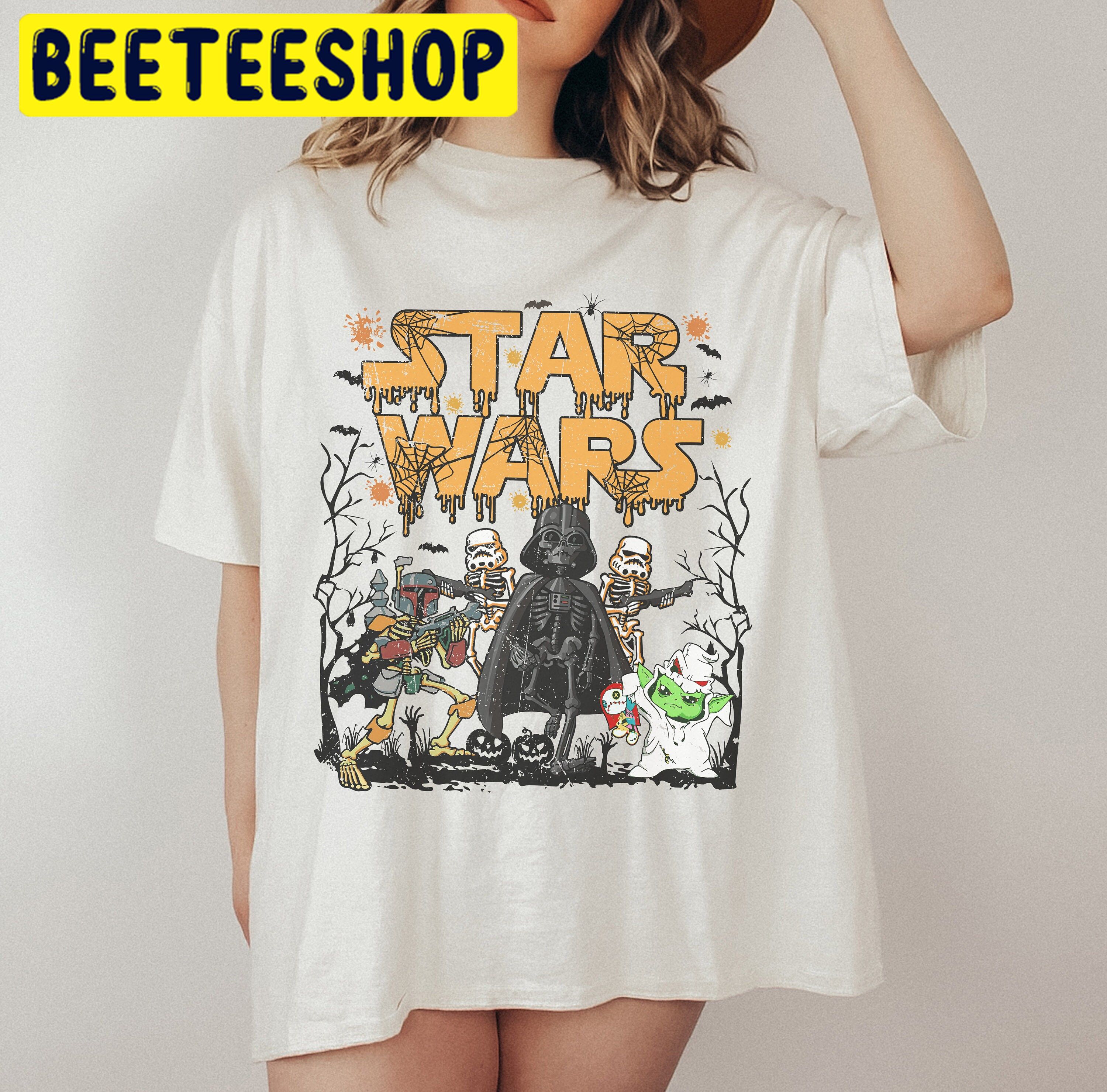 Comfort Colors® Retro Star Wars Halloween Trending Unisex Shirt