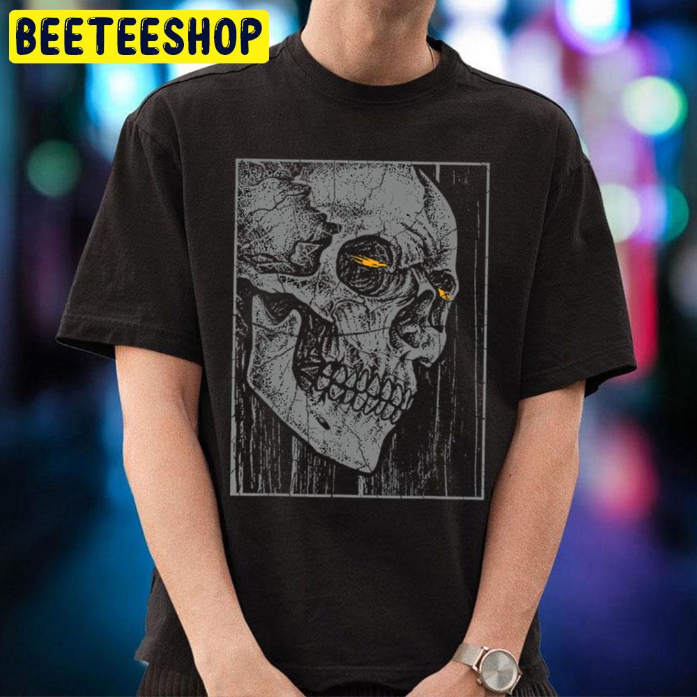 Cool Death Skull Skeleton Halloween Trending Unisex T-Shirt