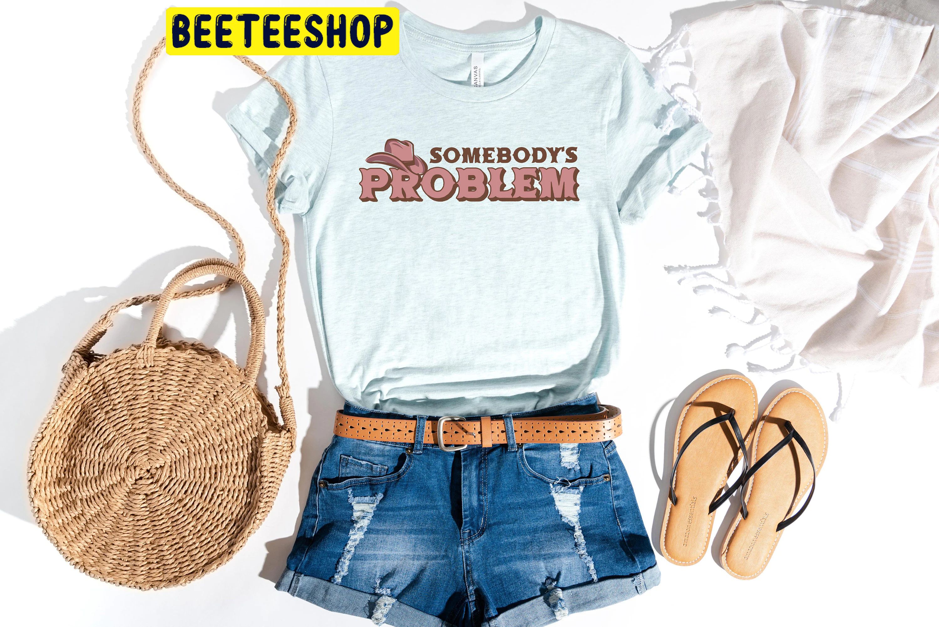 Country Music Cute Somebody’s Problem Trending Unsiex Shirt