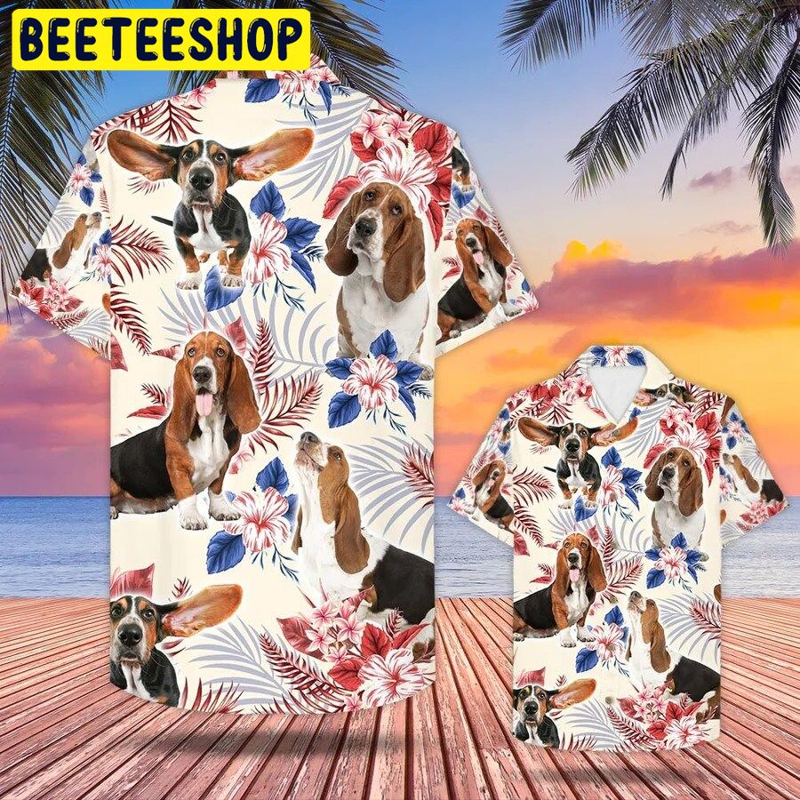 Cow Tropical Vintage American Flag Trending Hawaiian Shirt