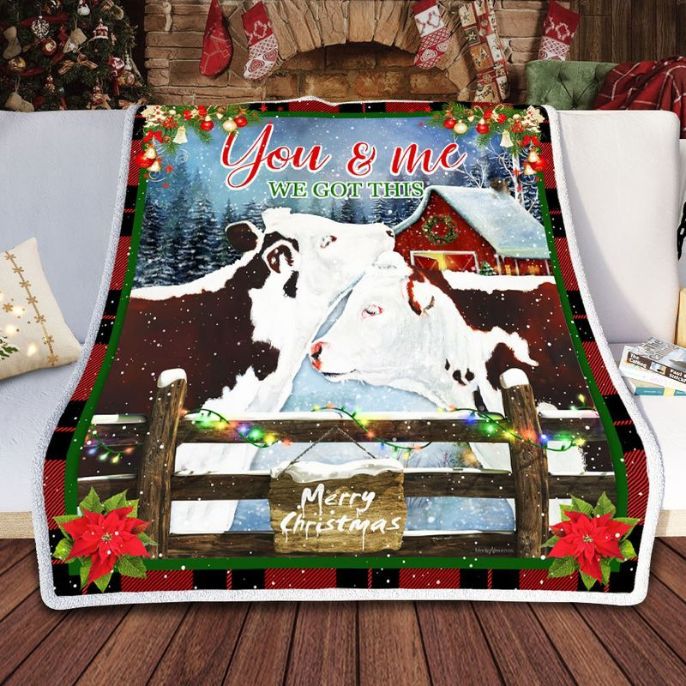 Cow You And Me We Got This Comfy Sofa Throw Blanket