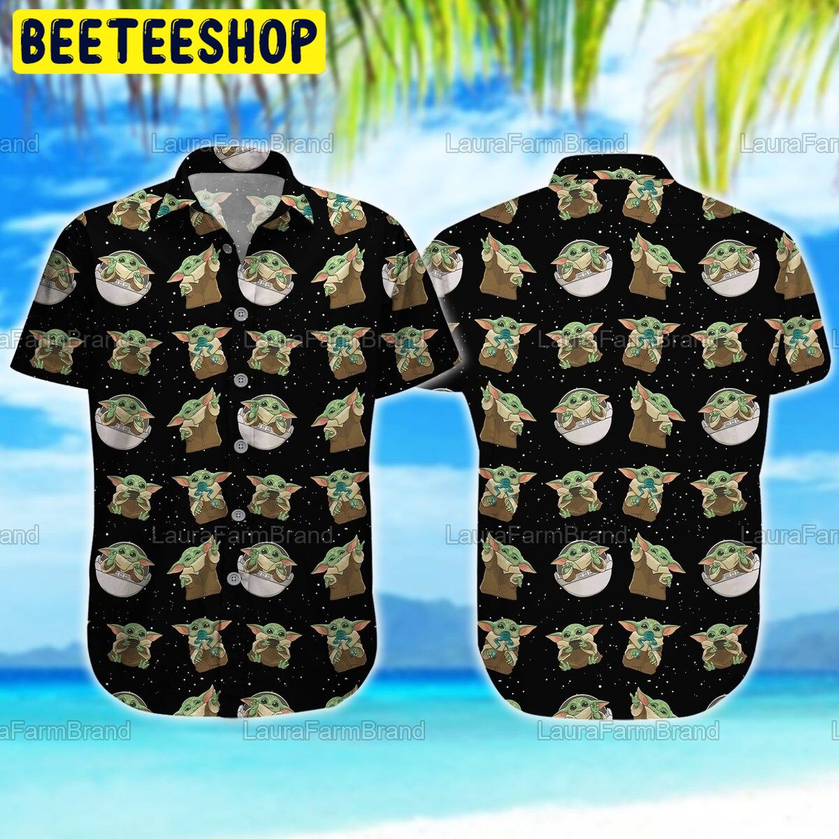 Colorado Rockies Baby Yoda Lover Tropical Style Hawaiian Shirt And Shorts -  Banantees