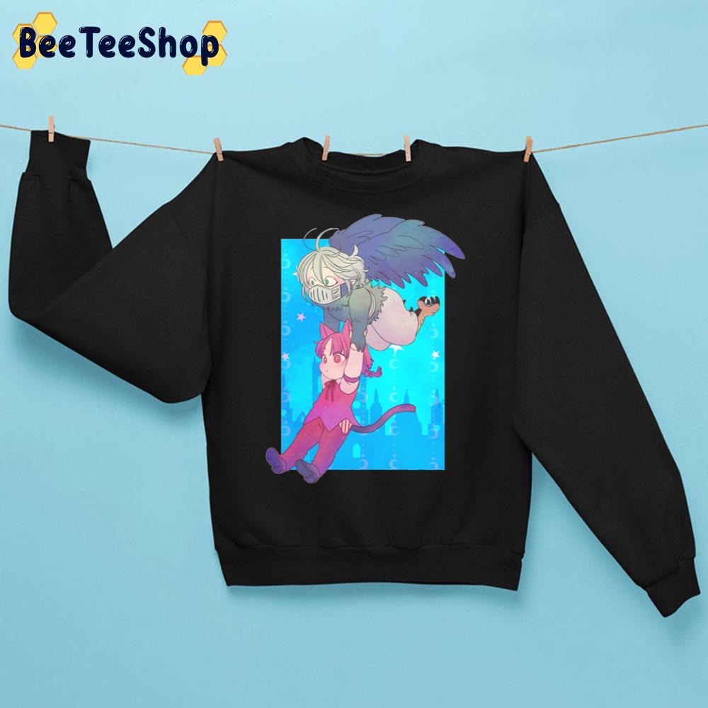 Cute Baram And Opera Chibi Welcome To Demon School Iruma-Kun Trending Unisex Sweatshirt