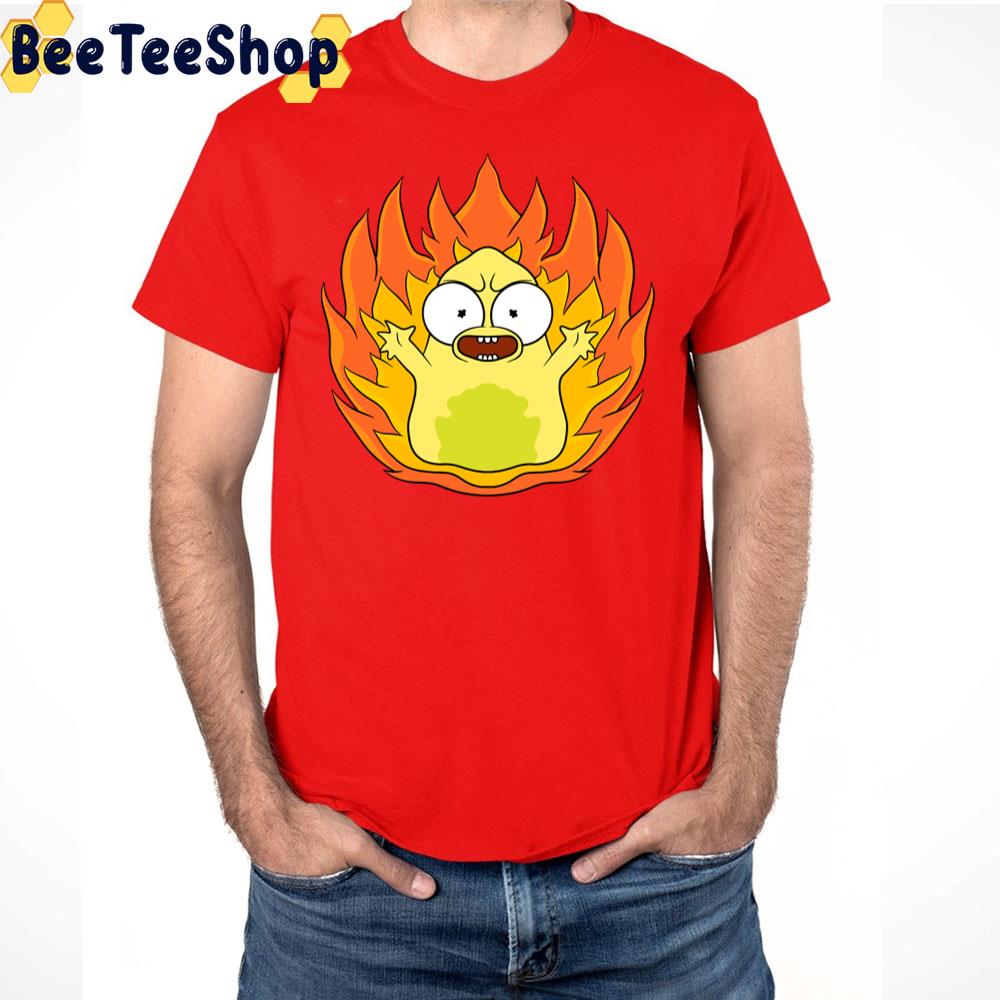 Cute Evil Pupa Fire Solar Opposites Trending Unisex T-Shirt