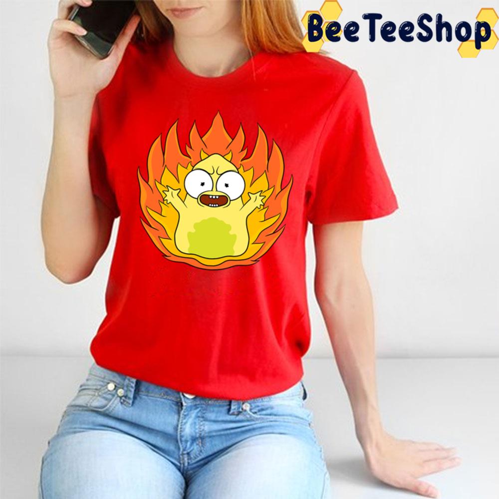 Cute Evil Pupa Fire Solar Opposites Trending Unisex T-Shirt - Beeteeshop