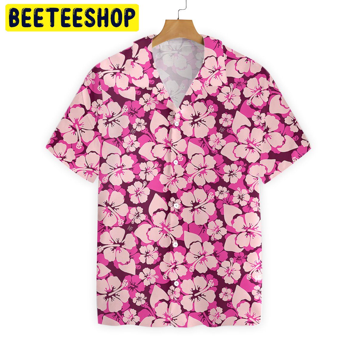 Cute Pink Flower Trending Hawaiian Shirt