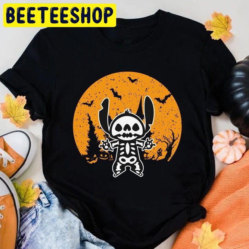 Cute Stitch Trick Or Treat HalloweenTrending Unisex Shirt