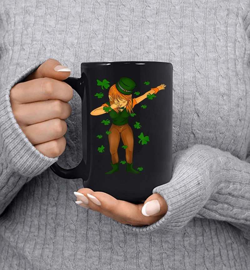 Dabbing Leprechaun St. Patricks Day For Kids Mug