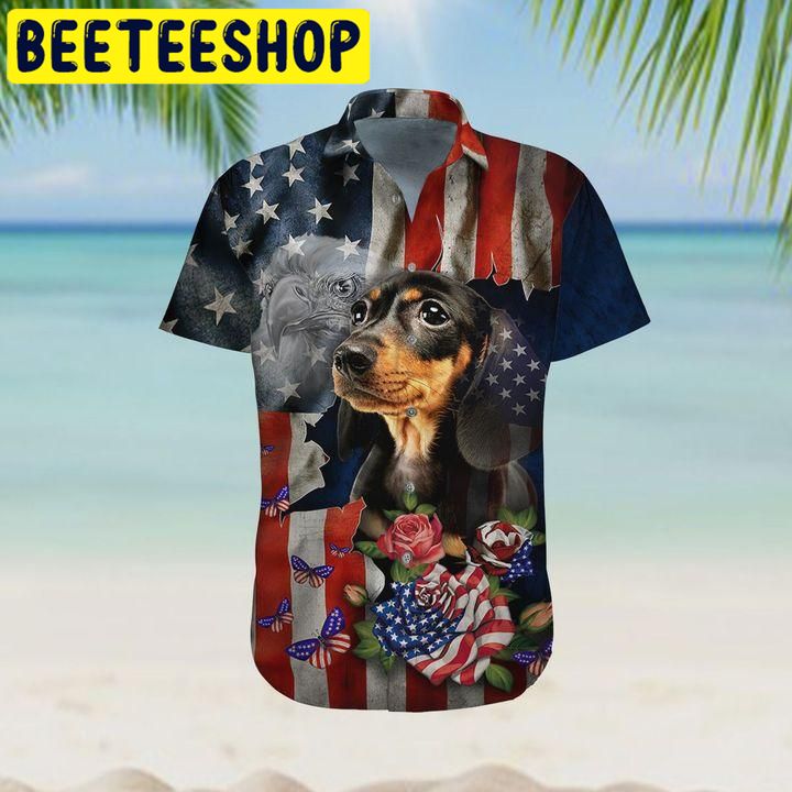 Dachshund Hawaiian Shirt 4359