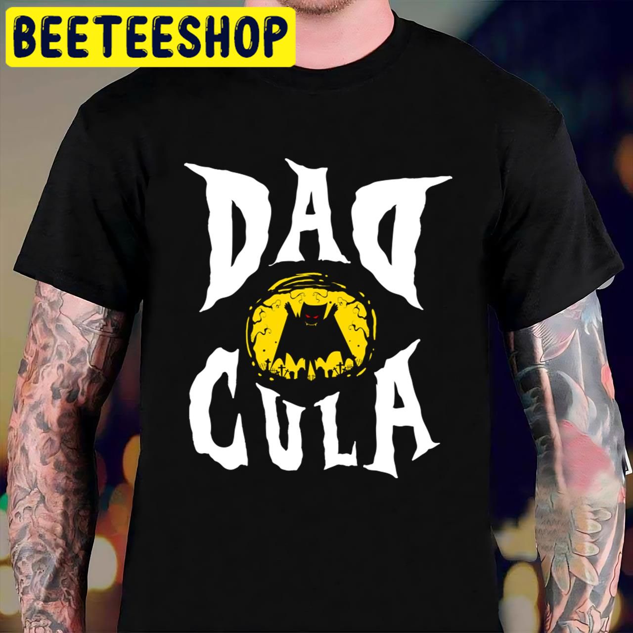 DadCula Single Dad Halloween Trending Unisex T-Shirt