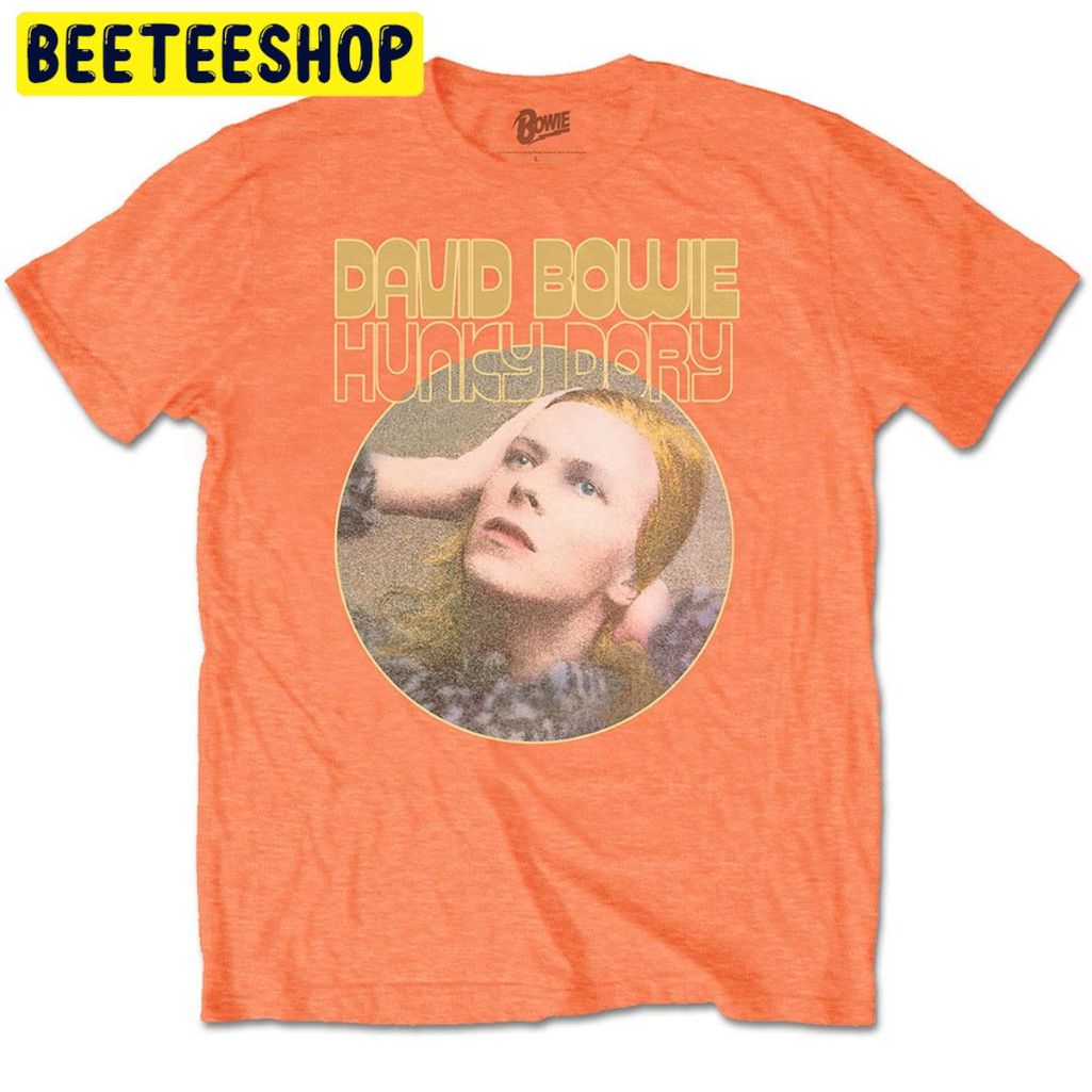 David Bowie Orange Hunky Dory Trending Unisex Shirt