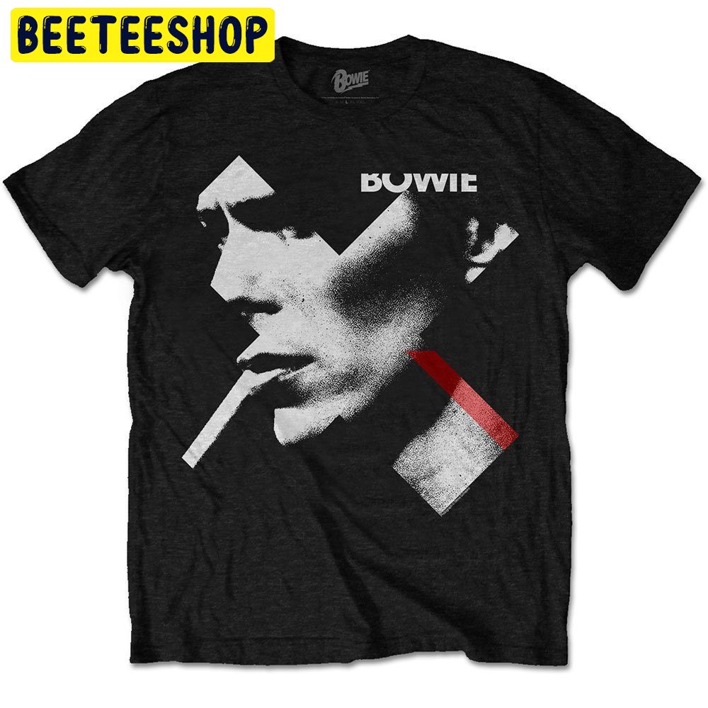 David Bowie Smoking Cross Rock Trending Unisex Shirt