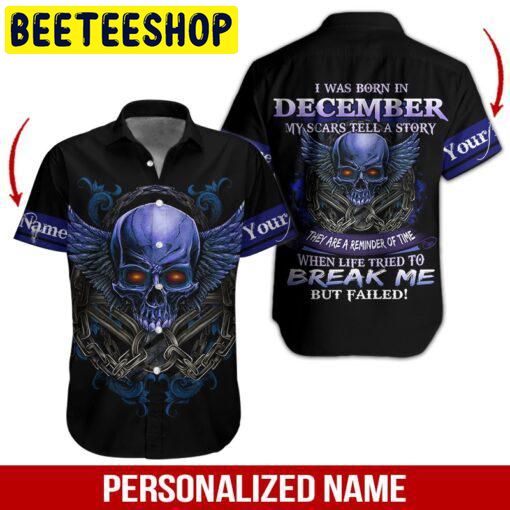 December Guy Custom Name Hawaiian Shirt 2359