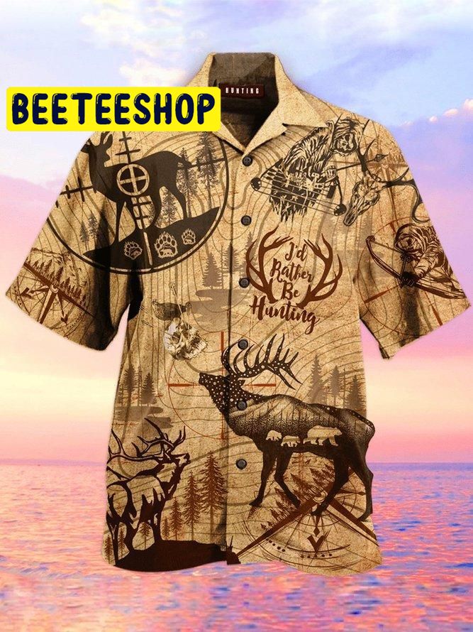 Deer Hunting Hawaiian Shirt 3359