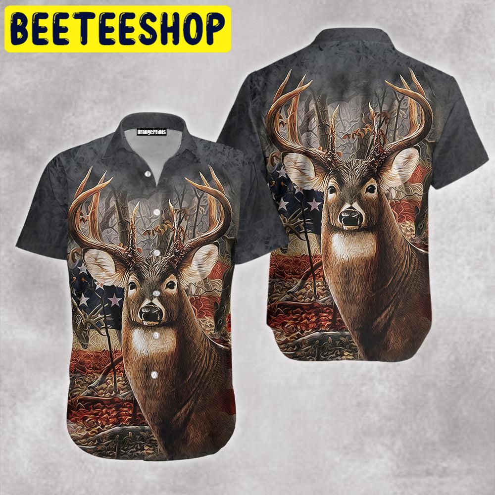 Deer Hunting Hawaiian Shirt 5359