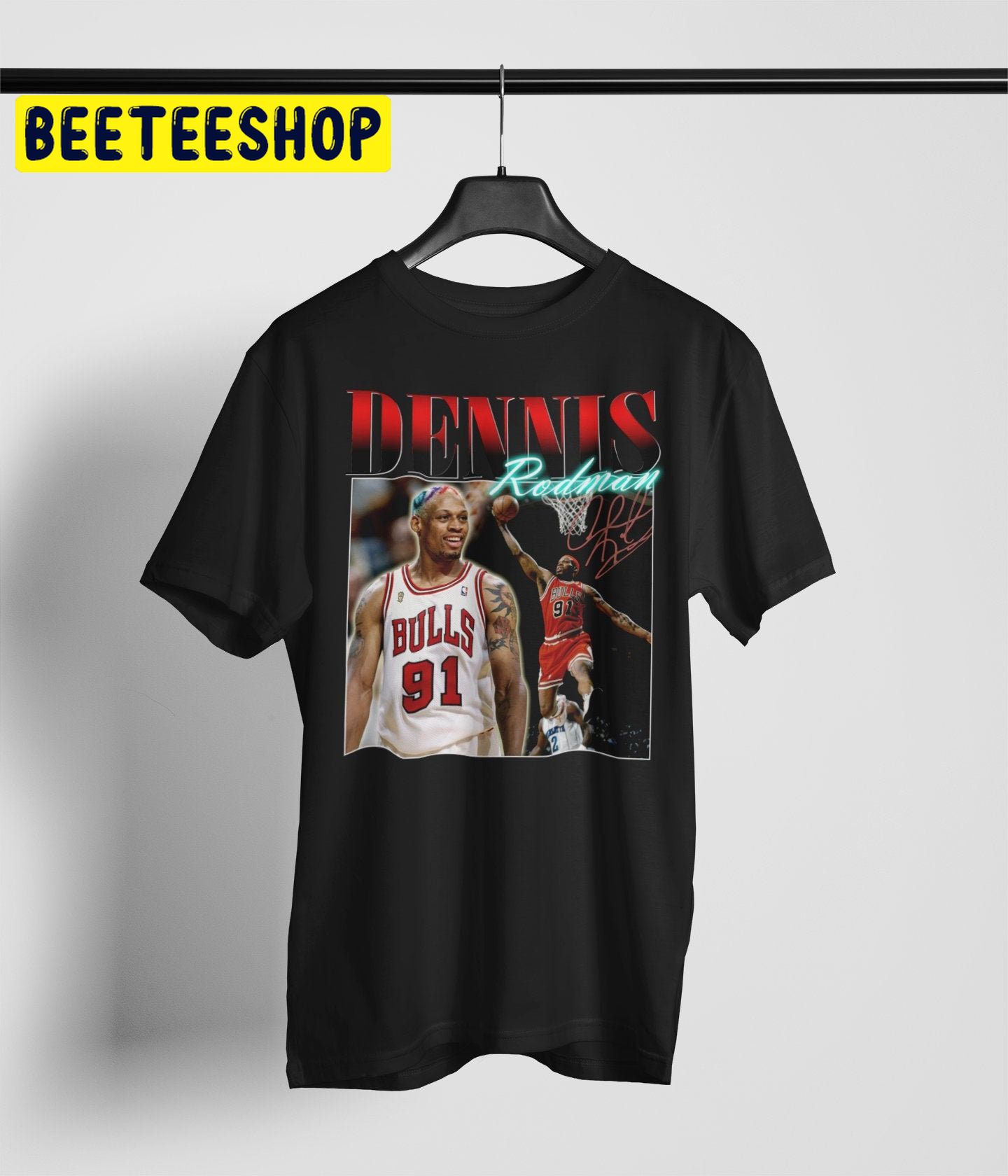 Dennis Rodman Nba Vintage Trending Unisex T-Shirt