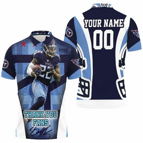 Derrick Henry 22 Super Bowl 2021 Afc South Division Super Bowl 2021 Personalized 3D All Over Print Polo Shirt