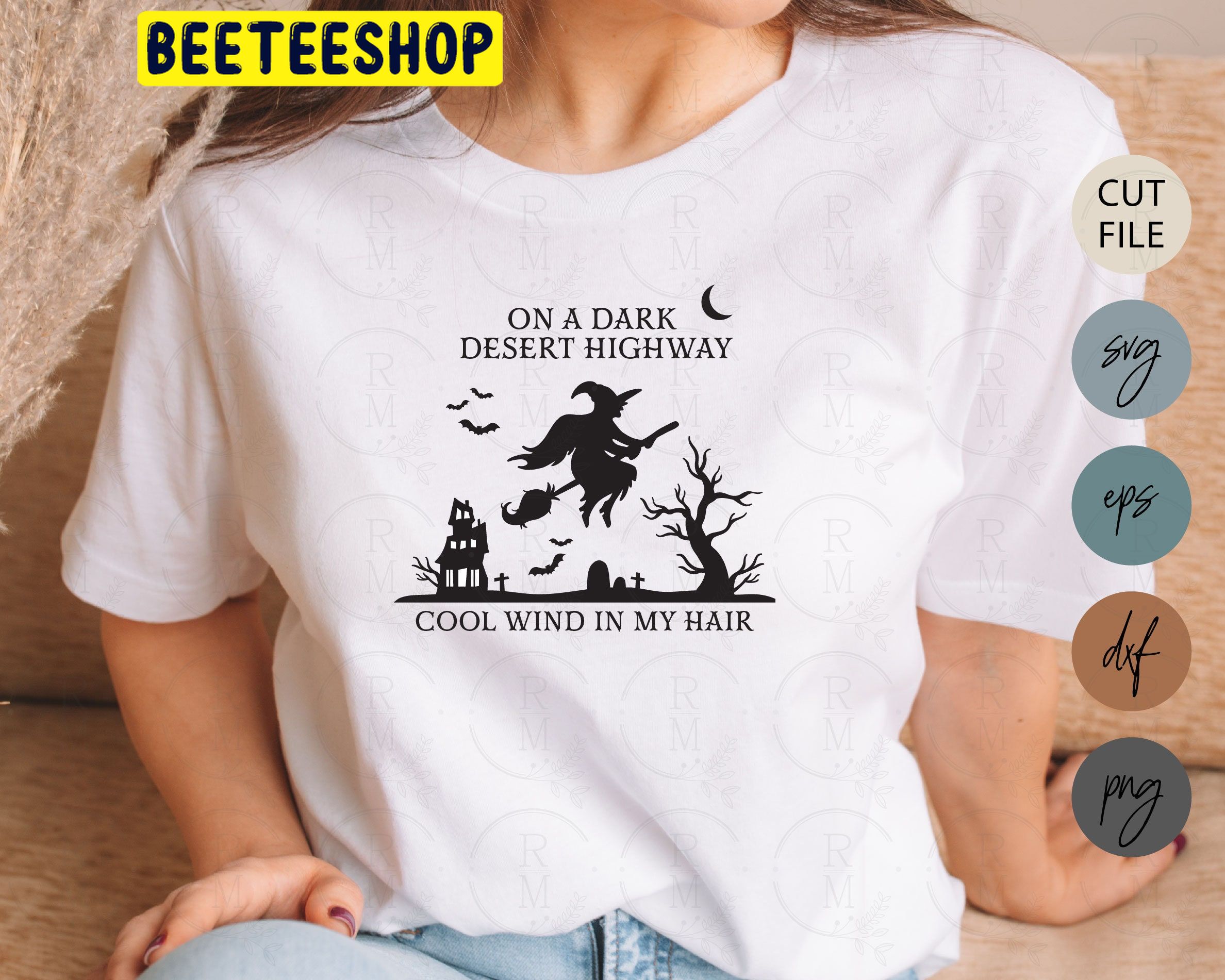 Desert Highway  Boho Halloween Trending Unisex Shirt