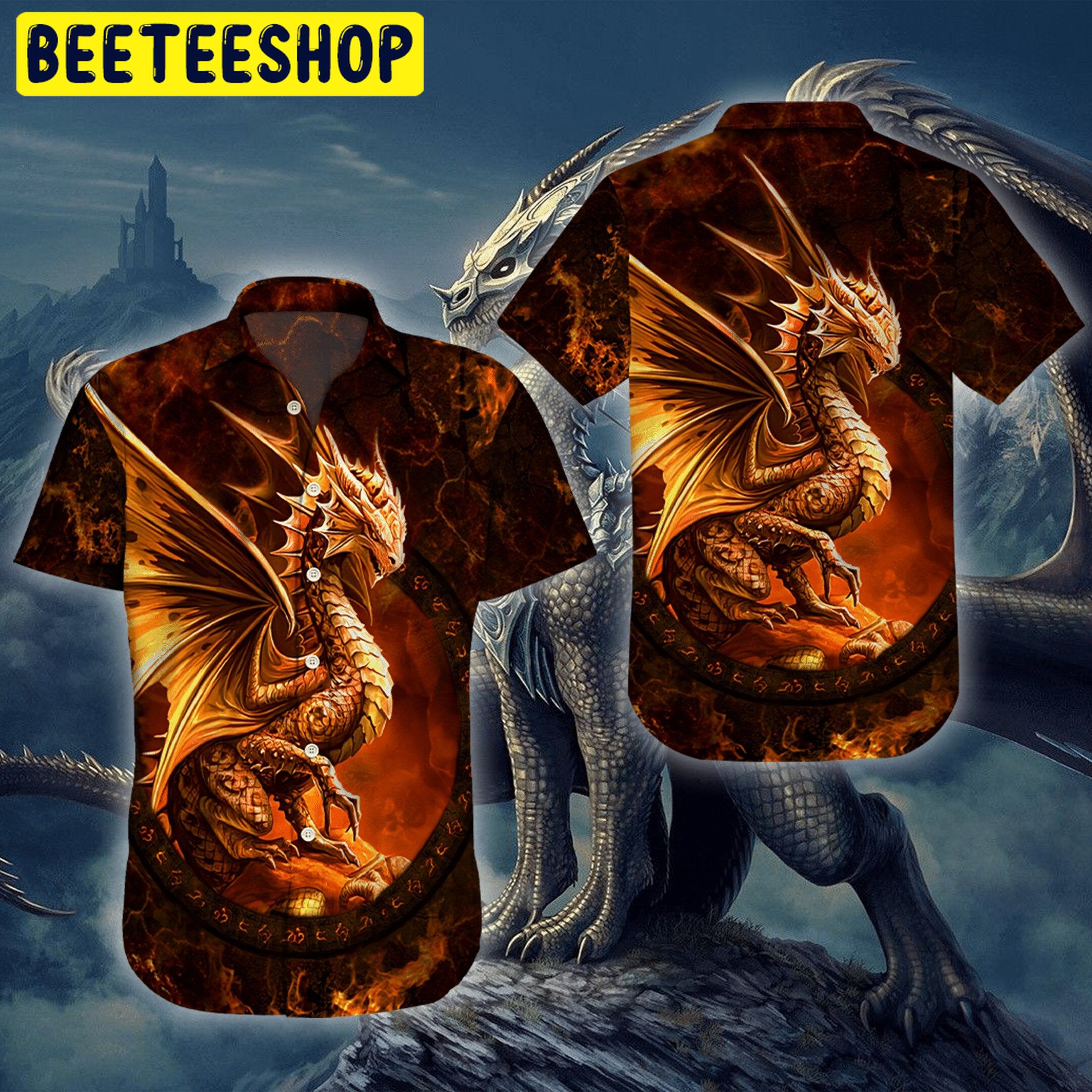 Design Age Of Dragons Trending Hawaiian Shirt