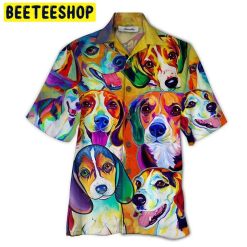 Design Beagle 3D All Over Printed Trending Hawaiian Shirt