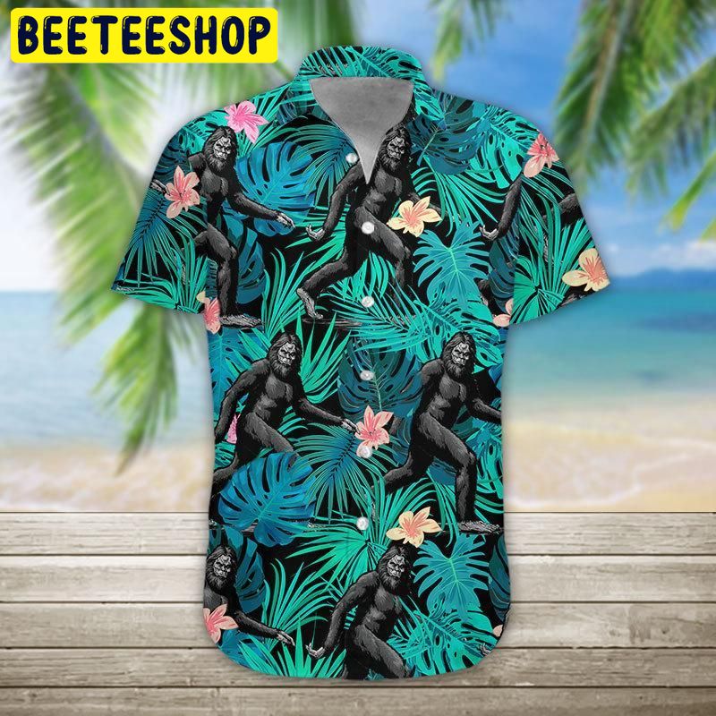 Design Bigfoot 3D All Over Printed Trending Hawaiian Shirt