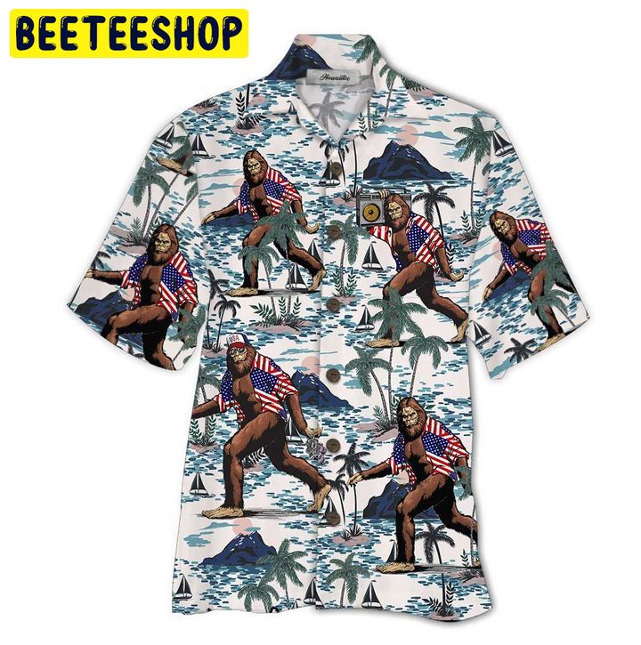 Design Bigfoot Trending Hawaiian Shirt