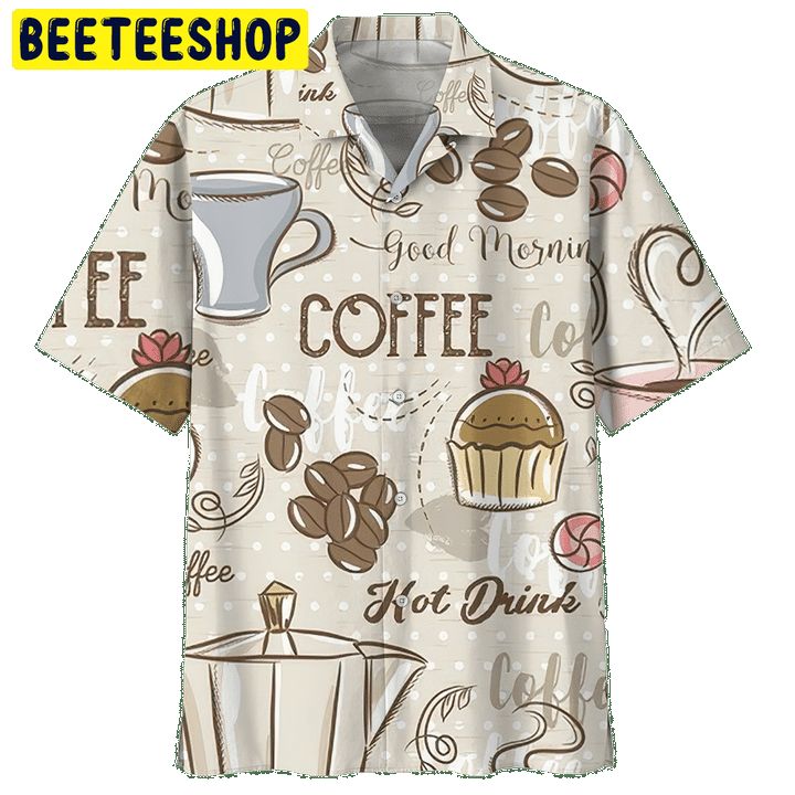 Design Coffee Trending Hawaiian Shirt - Beeteeshop