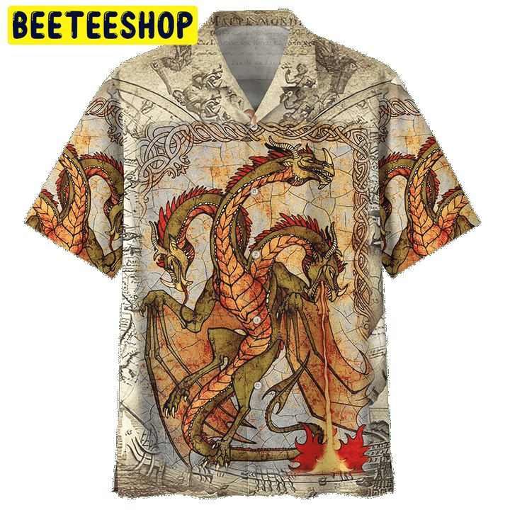 Design Dragon Tattoo Trending Hawaiian Shirt