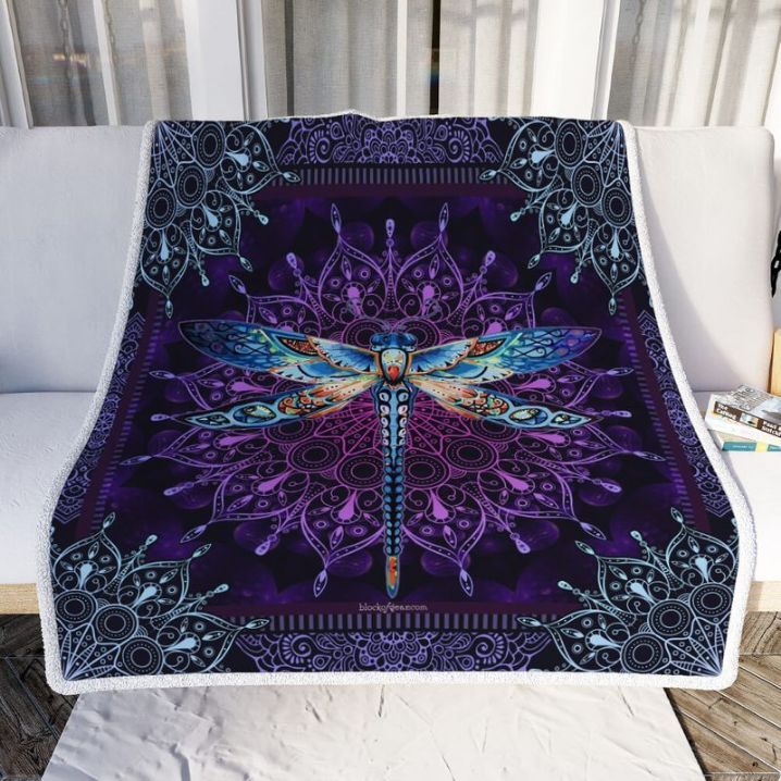 Design Dragonfly Comfy Sofa Throw Blanket