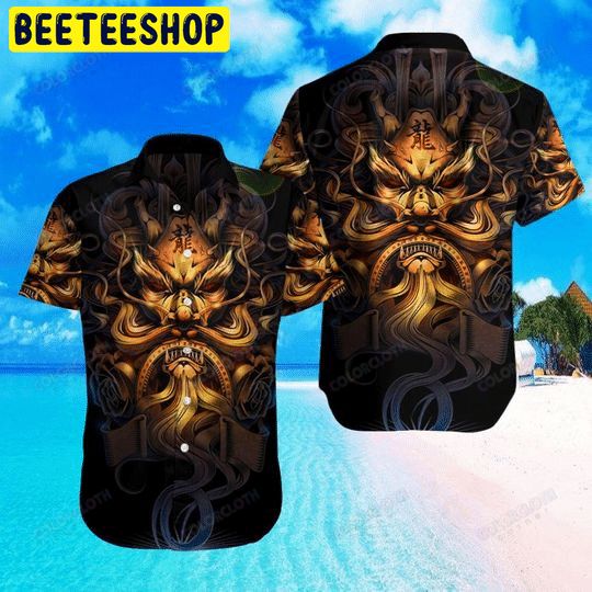 Design Japanese Dragon Trending Hawaiian Shirt