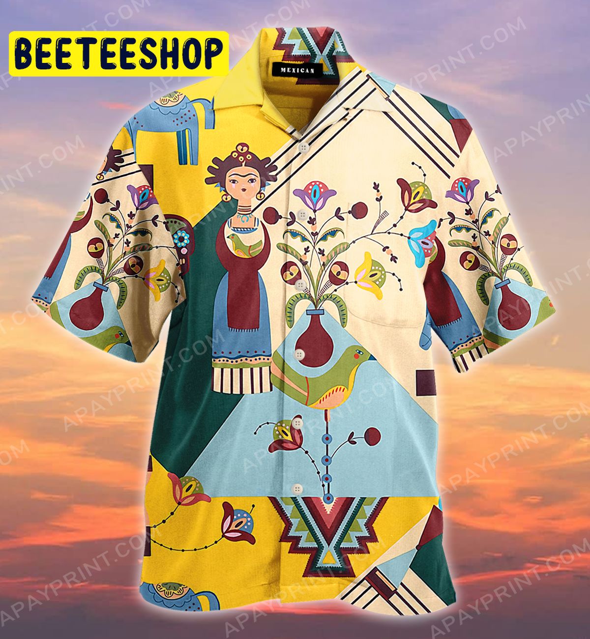 Design Mexican Inspired Trending Hawaiian Shirt