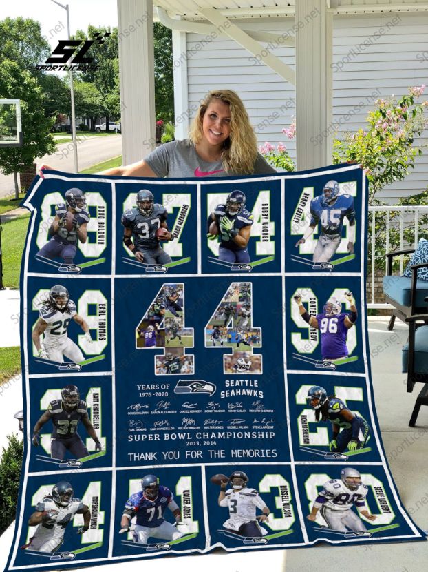 Design Seattle Seahawks Quilt Blanket