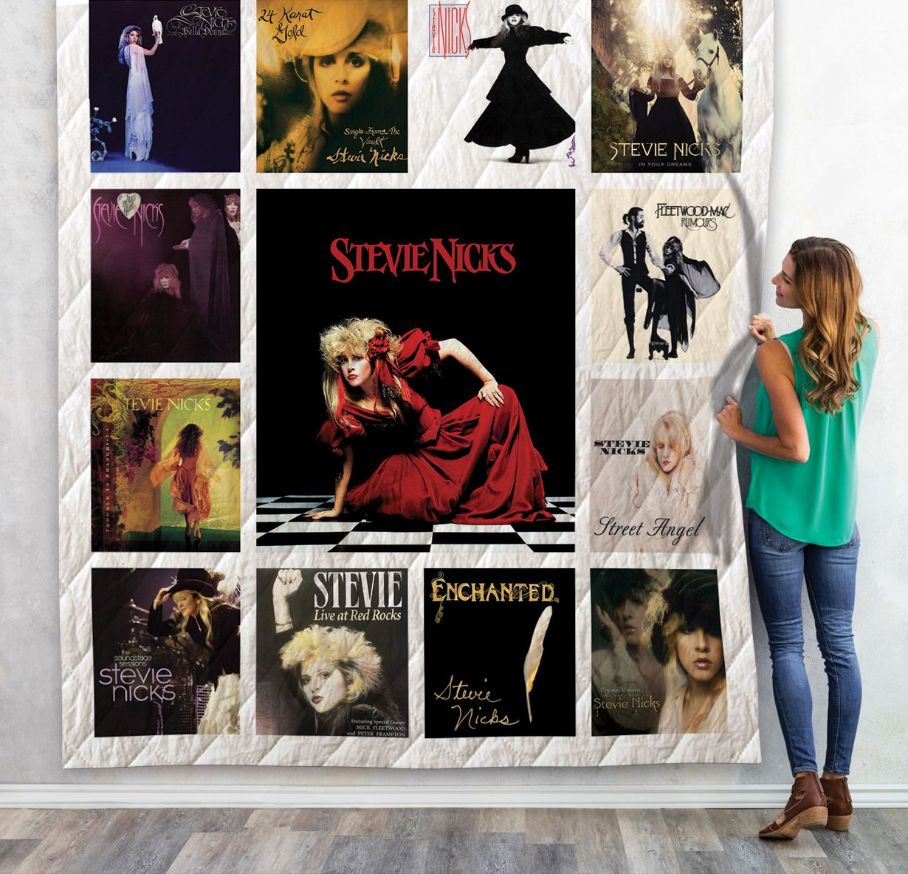 Design Stevie Nicks Quilt Blanket