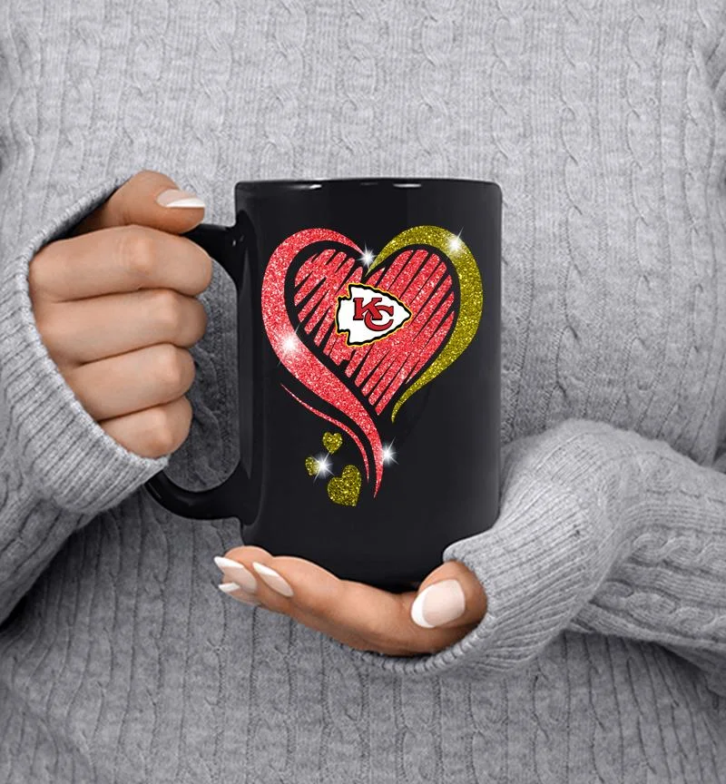 Diamond Kansas City Chiefs Love Mug