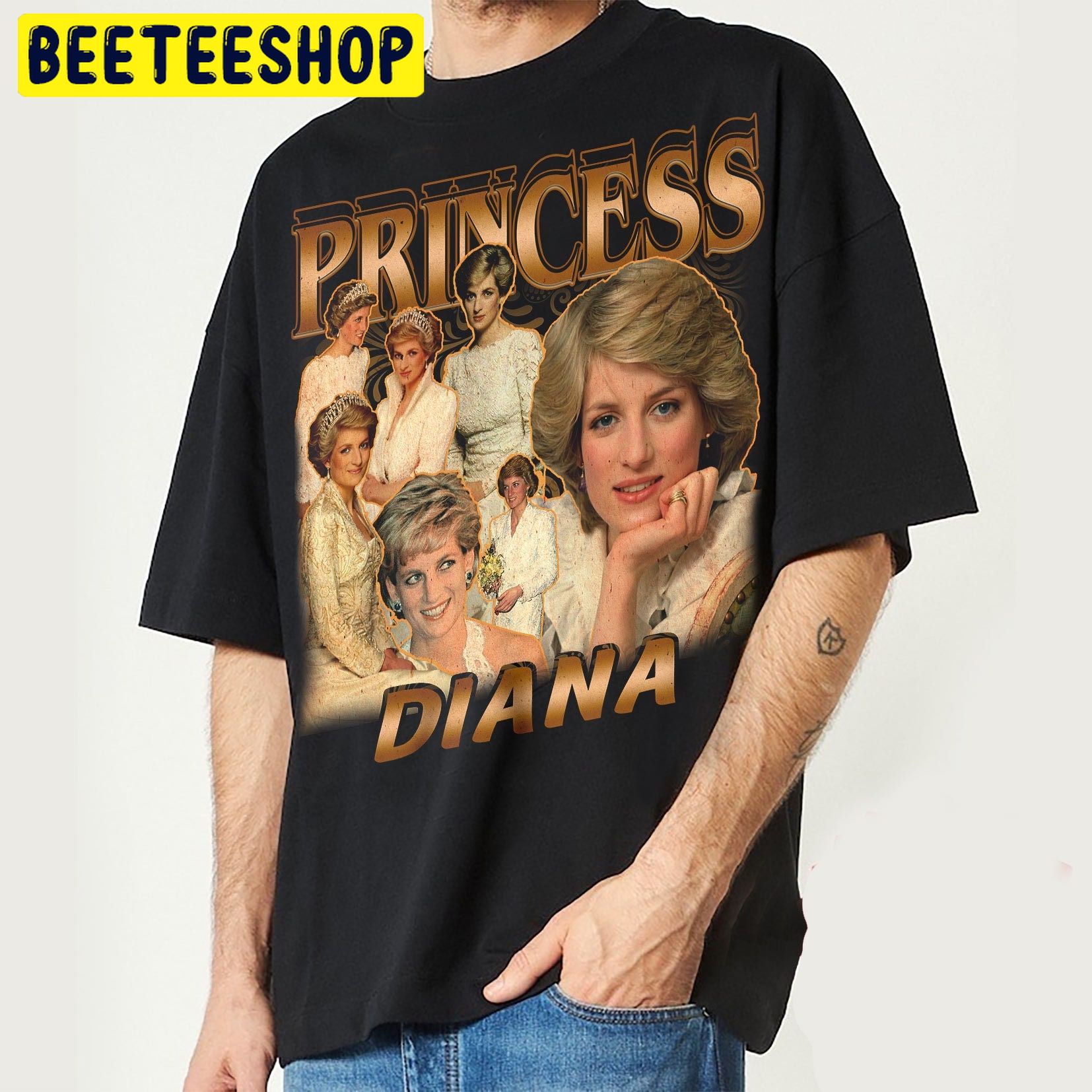 Diana Princess Of Wales Vintage Trending Unisex Shirt