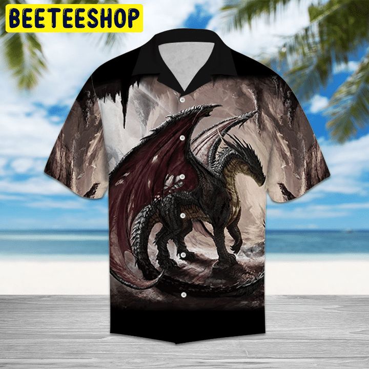 Digital Art Dragon Trending Hawaiian Shirt